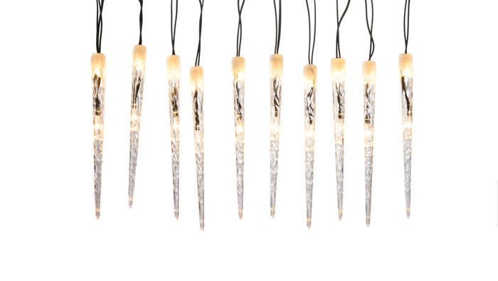 Istappsslinga PRO 20 LED Varmvit 4,5 m Stemning